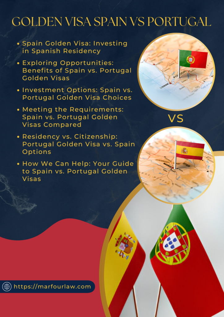 Choosing Your Path: Golden Visa Spain vs Portugal