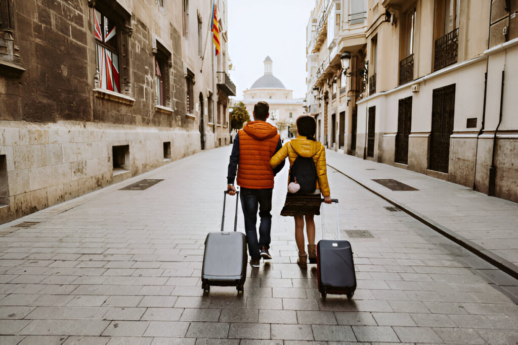 Is Spain one of the most popular destinations to move to in Europe?