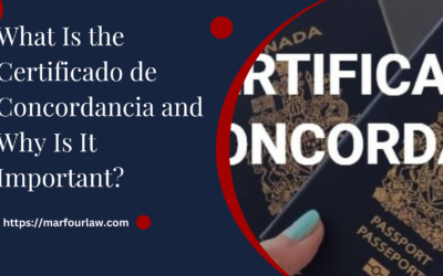 What Is the Certificado de Concordancia and Why Is It Important?