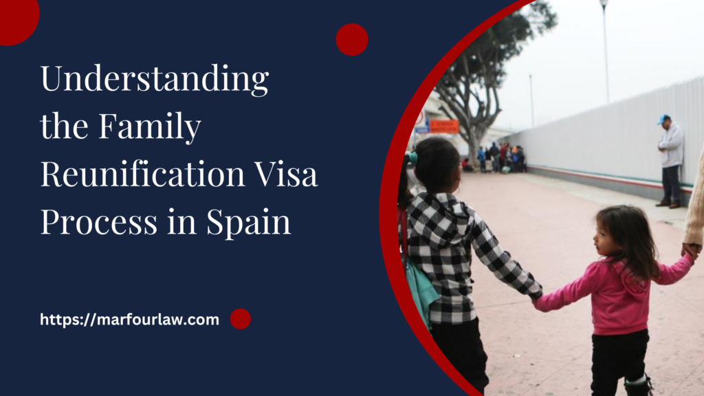 Spain through a family reunification visa